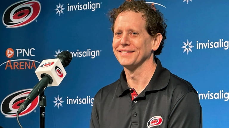 Eric Tulsky, the new general manager of the Carolina Hurricanes...