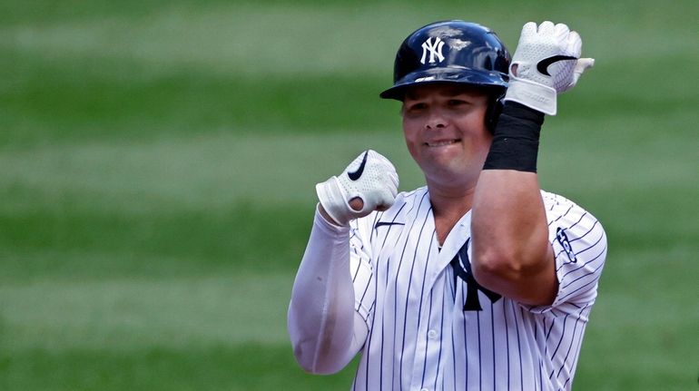 Luke Voit talks about his first major league hit 