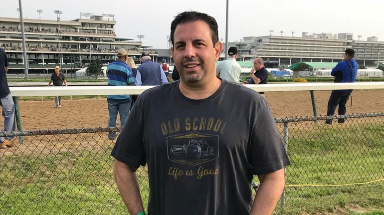 Long Island's Mike Repole at Churchill Downs.