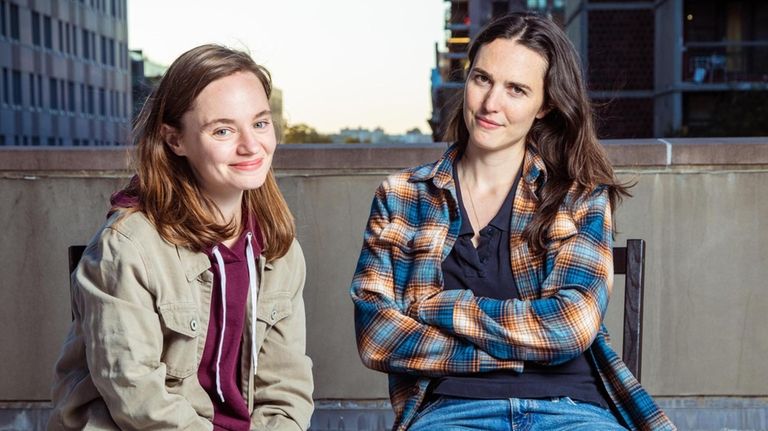 Writer Liza Birkenmeier and  director Katie_Brook of the play "Islander."