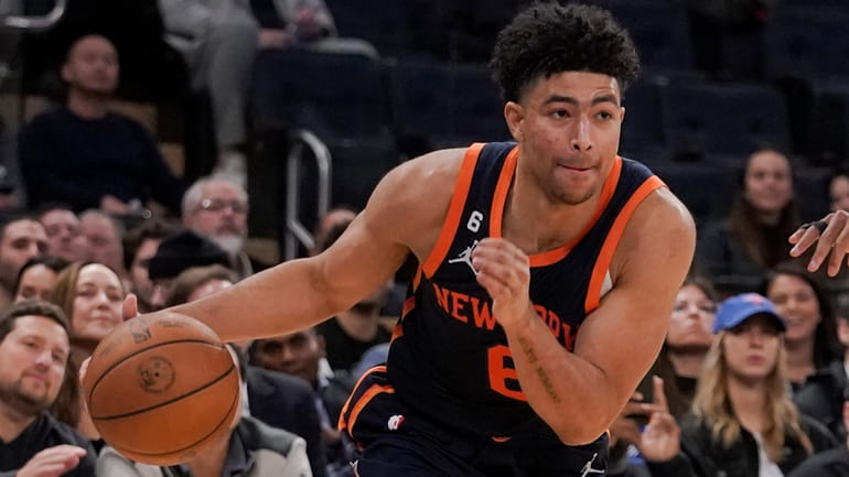 Quentin Grimes creates history!: The young New York Knicks guard