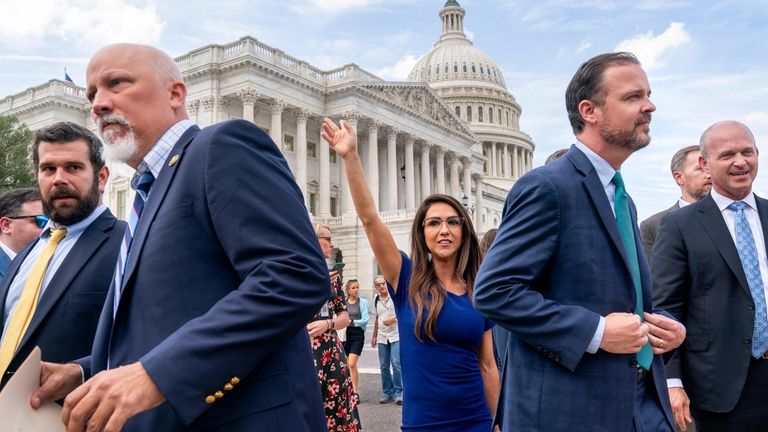 Lawmakers from the conservative House Freedom Caucus, the conservatives who...