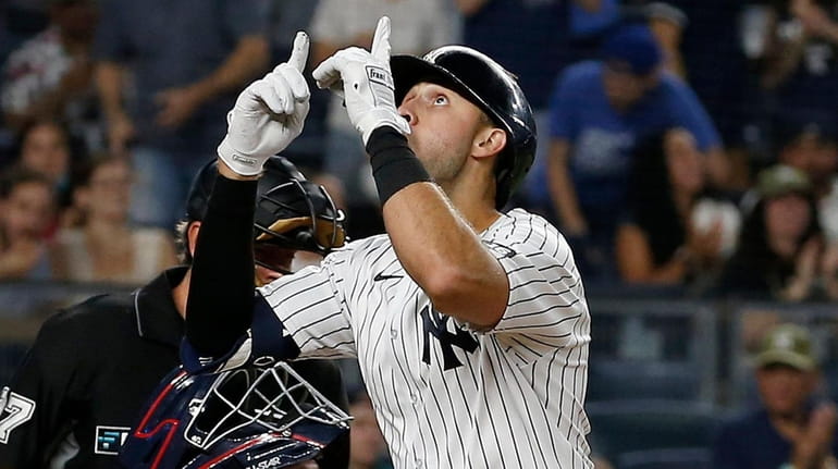 Yankees beat Cleveland 8-0 behind Joey Gallo homers