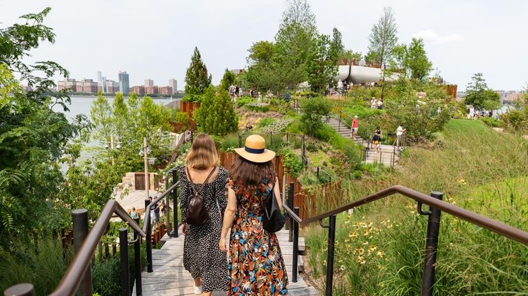 Little Island is a free, public park pier within Hudson...