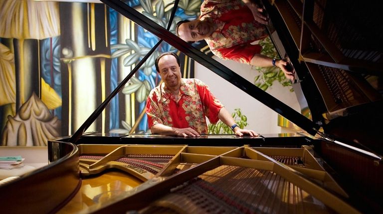 Bossa Nova piano maestro Sergio Mendes sits for a portrait...