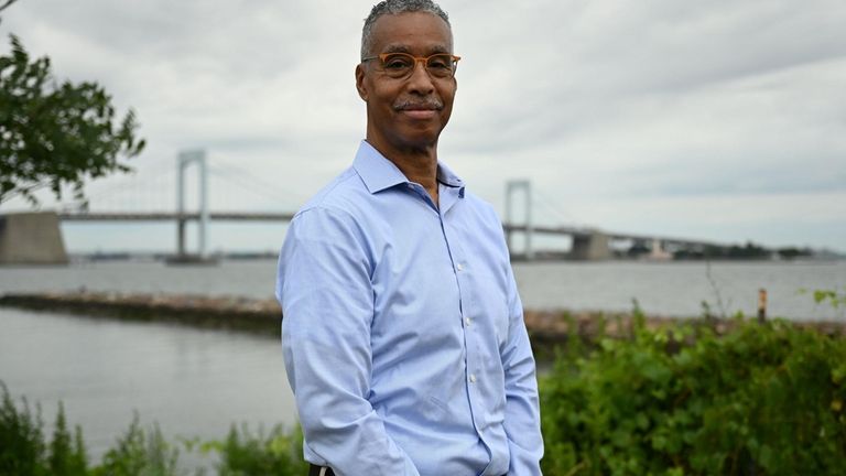 Robert Sinclair Jr., AAA Northeast spokesman, at Little Bay Park...