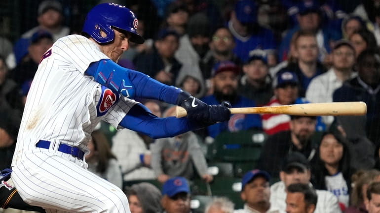 Bellinger leads Cubs past the Pirates in final game of series