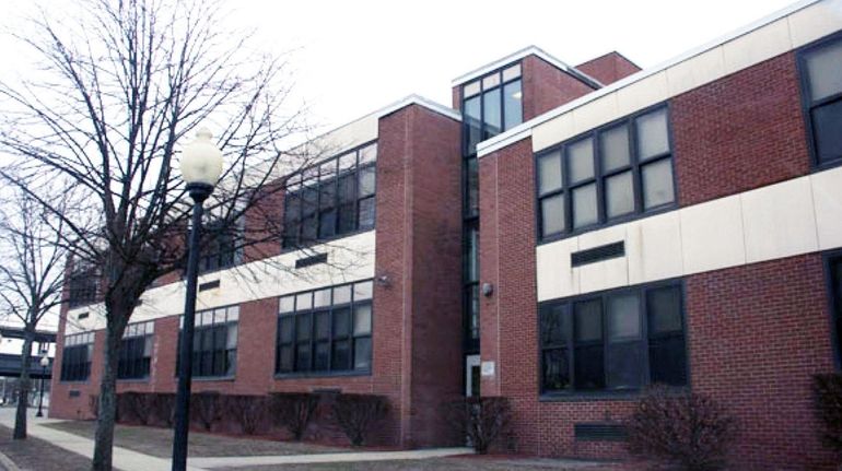 Babylon Junior-Senior High School on Railroad Avenue in Babylon