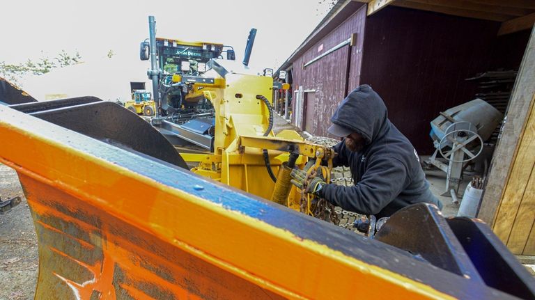 Kyle Whitworth, a highway equipment operator for the Brattleboro, Vt.,...