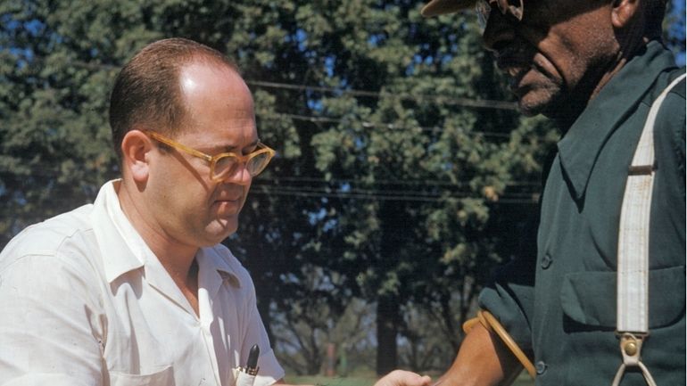 In this 1950's file photo released by the National Archives,...