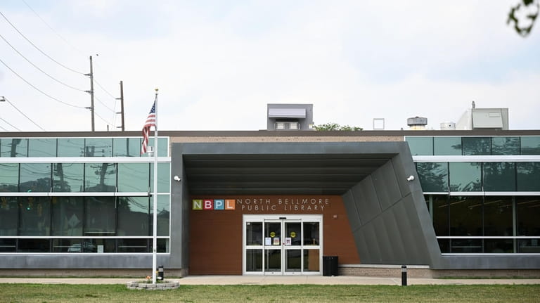 The North Bellmore Public Library was recently renovated at a...