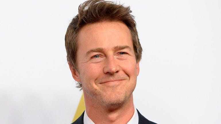 Actor Edward Norton was nominated for an Oscar for his...