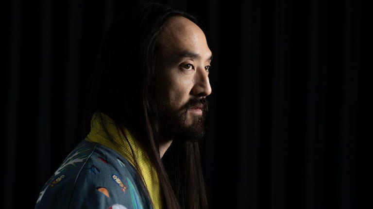 Steve Aoki poses for a portrait on Wednesday, Oct. 25,...
