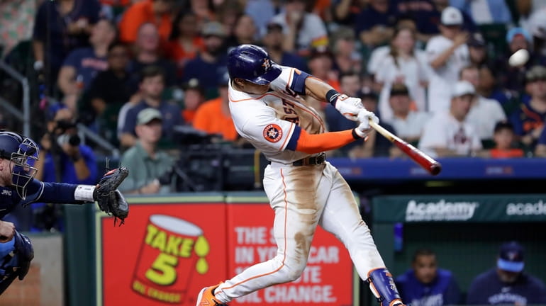 Garcia dominant, Peña homers as Astros cruise past Blue Jays to