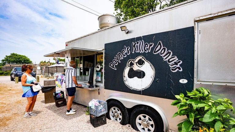 Payne's Killer Donuts on Block Island offers three varieties of doughnuts —...