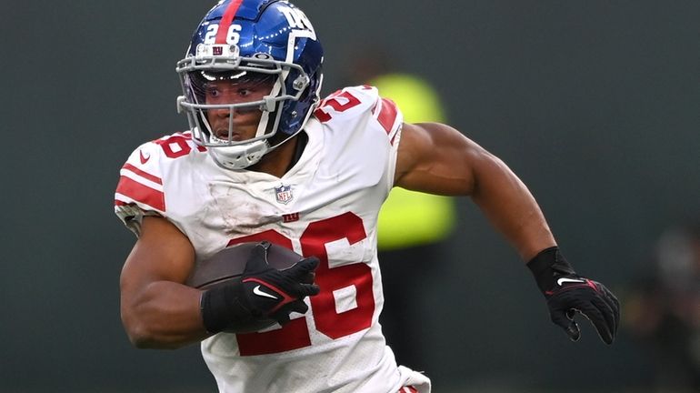 Saquon Barkley 'blessed' to shoulder heavy workload