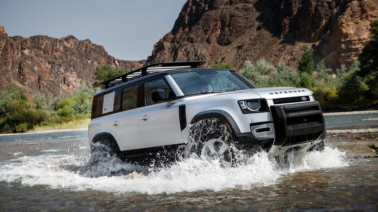 The 2021 Land Rover Defender offers a host of luxury upgrades...