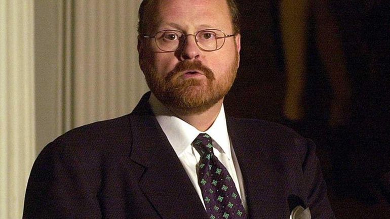 A file photo of Joseph Lhota at a City Hall...