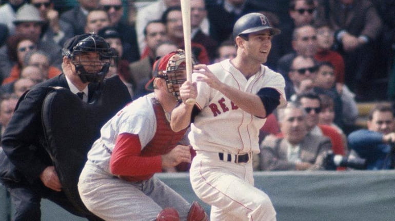 Baseball In Pics on X: Carl Yastrzemski wearing the Triple Crown from  1967.  / X