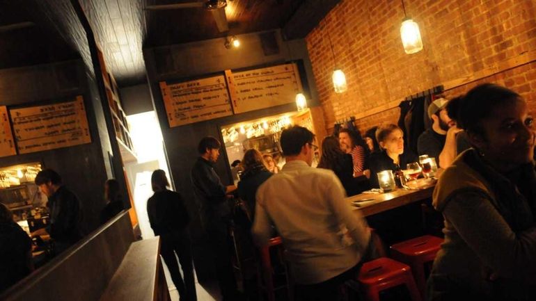 Beer Table, in Brooklyn's Park Slope, specializes in craft beers...