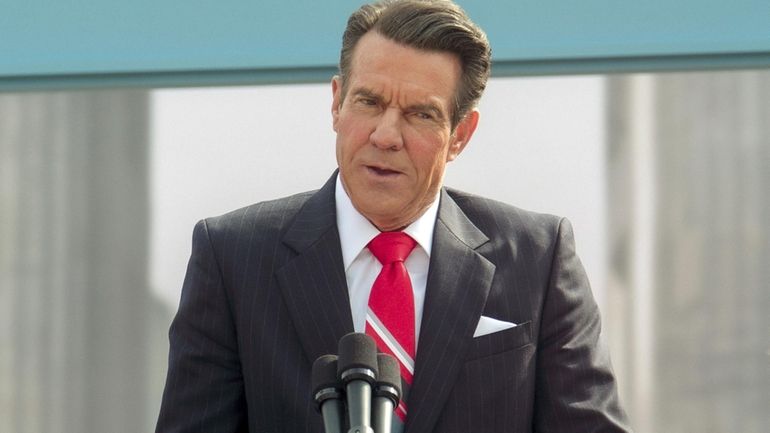 This image released by ShowBiz Direct shows Dennis Quaid in...