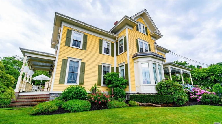 Priced at $2,495,000, this three-bedroom, 3½-bath Victorian in the heart...
