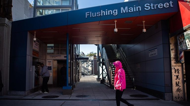 The renovated Flushing-Main Street LIRR station in Queens was unveiled...