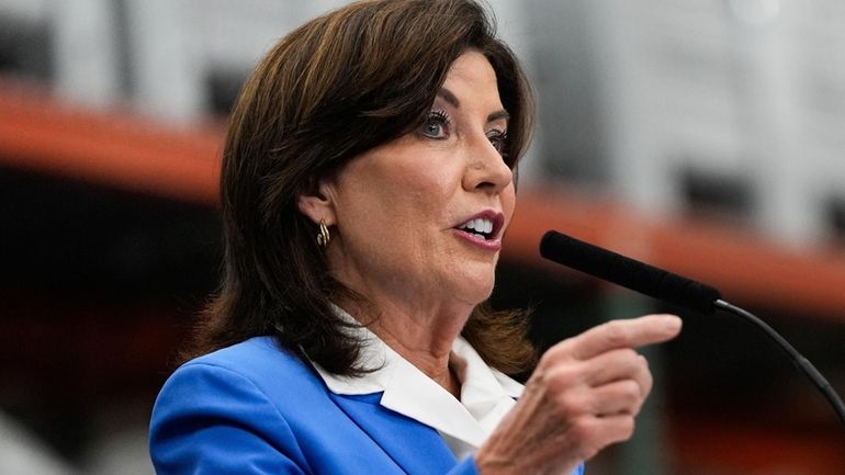 A reader questions Gov. Kathy Hochul's authority to “pause” congestion pricing because...