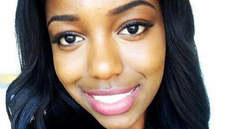 Tiarah Poyau, 22, a St. John's University student who dreamed...