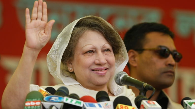FILE- Former Prime Minister and Chairperson of Bangladesh Nationalist Party...