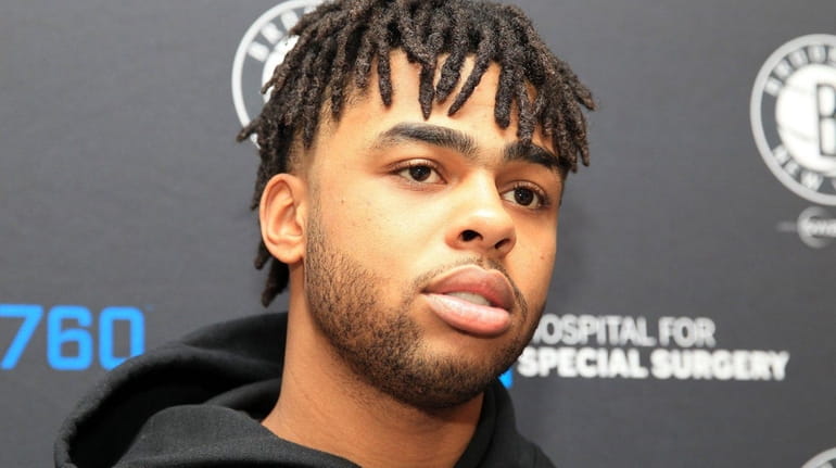 D'Angelo Russell - Brooklyn Nets - Game-Worn Statement Edition
