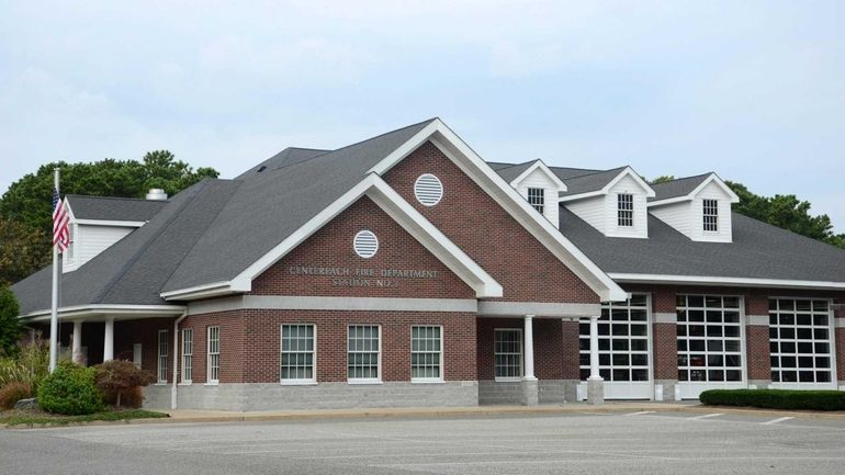 Centereach Fire Department Station No. 3 is shown off North...