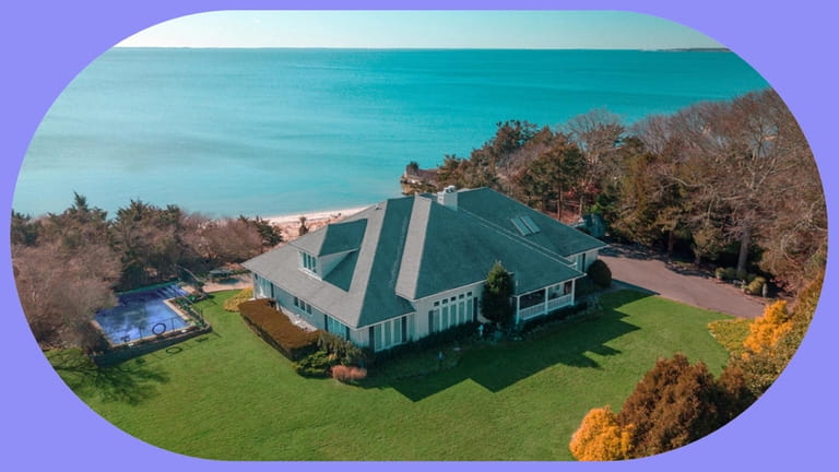 This East Patchogue house sold in May for $1.595 million,...