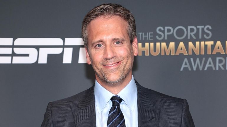 Max Kellerman attends the 2021 Sports Humanitarian Awards on July...