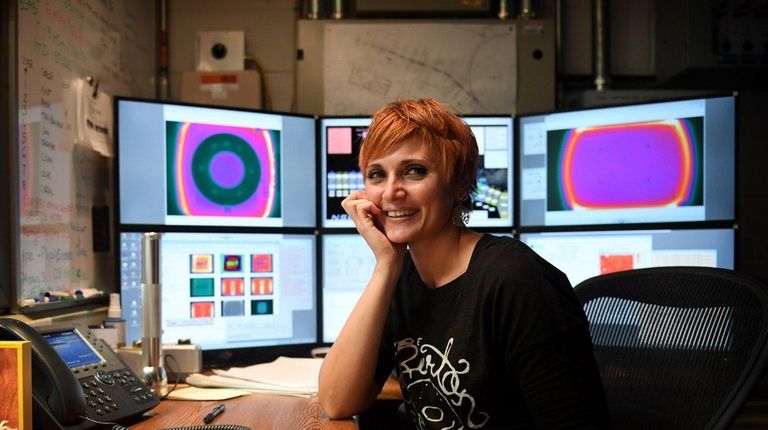 Portrait of Associate Physicist, Chiara La Tessa in the Nasa...