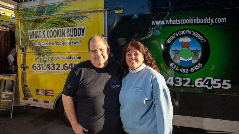 Owners Peter and Kerry Muino of the What's Cookin' Buddy?...