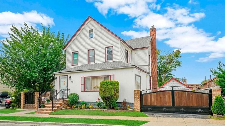 This $849,999 Valley Stream home has two patios.