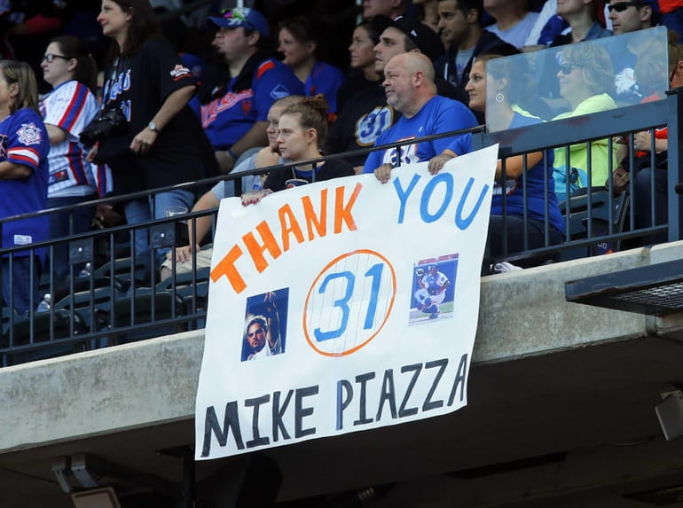 Mike Piazza - Citi Field Banner - 2022 Season