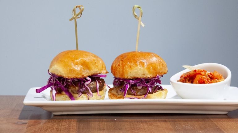 Korean lamb sliders at Atlas New World Restaurant at the Roslyn...