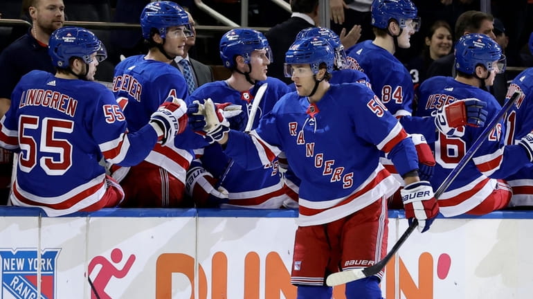 Will Cuylle scores game-winning goal in Rangers' victory over Flames -  Newsday