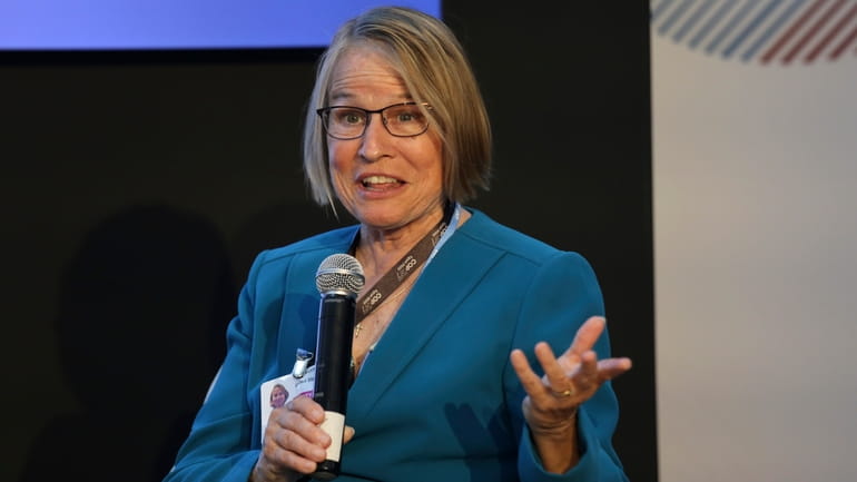 Rep. Mariannette Miller-Meeks, R-Iowa, attends a panel discussion at the...