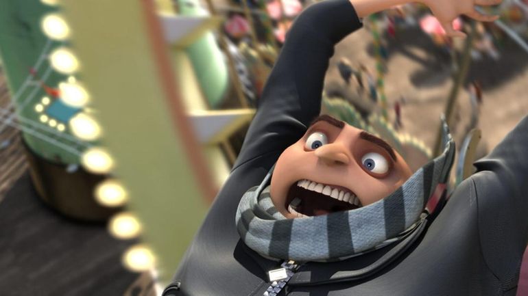 Gru (voiced by STEVE CARELL) lets loose in Universal Pictures...