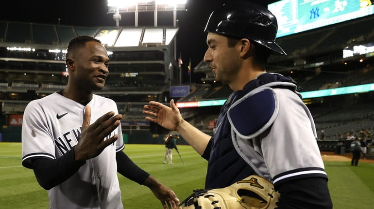 Yankees' Gerrit Cole needs Kyle Higashioka as personal catcher in the  playoffs 
