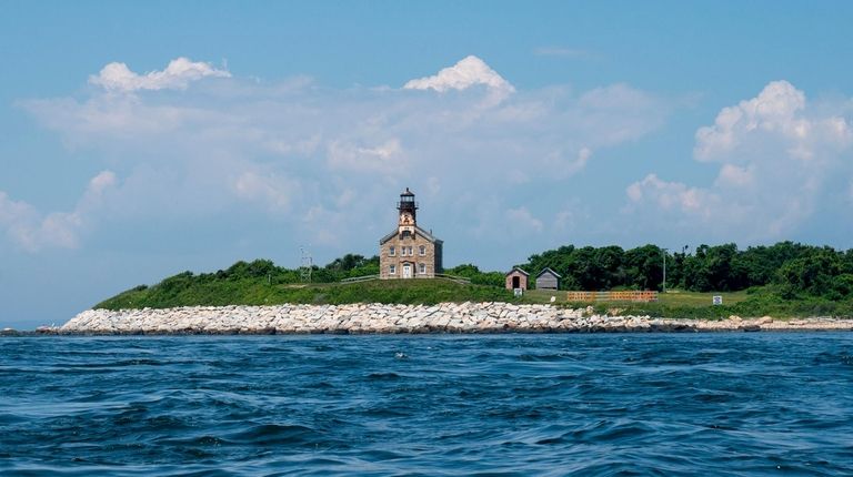 About three-quarters of Plum Island, here with a view of...