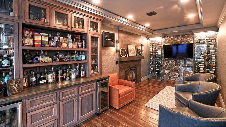 This $2.9 million Dix Hills home has a built-in "speakeasy."