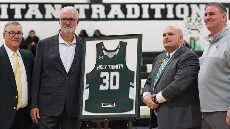Matt Doherty, famed college coach and Holy Trinity alumnus, second...