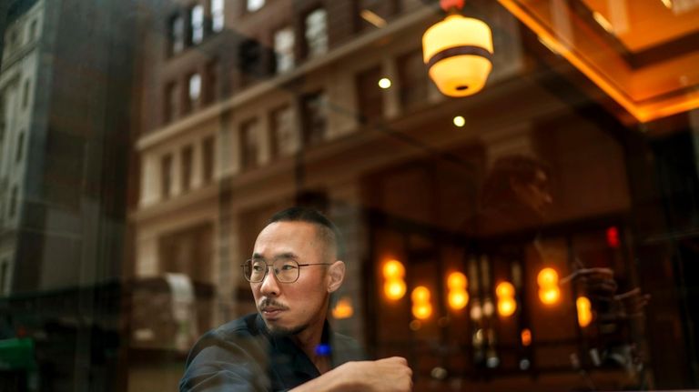 Robert Calabretta sits for a portrait at the restaurant where...