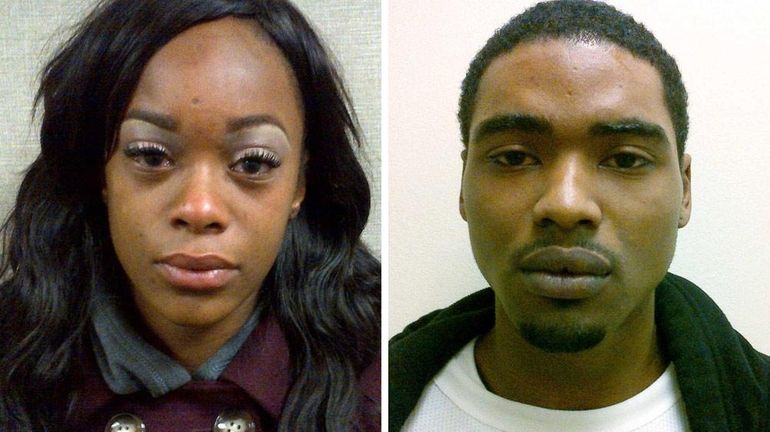 Deidreanne Dopwell, 23, and Joshua Lewis, 26, both of Elmont,...