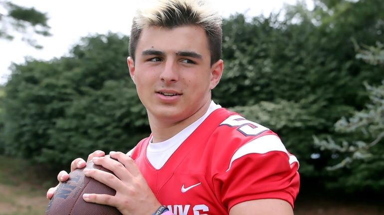 Richie Striano, Cold Spring Harbor High School during a Newsday...