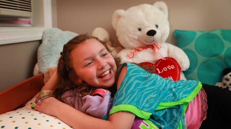 Ten-year-old Taylor Ryan, who suffers from a rare blood disorder,...